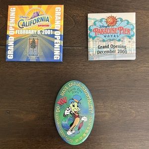 Authentic Disney Buttons - Vintage
